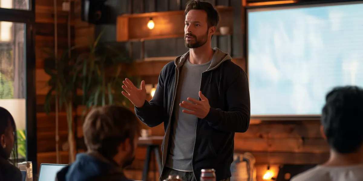 Startups präsentieren sich